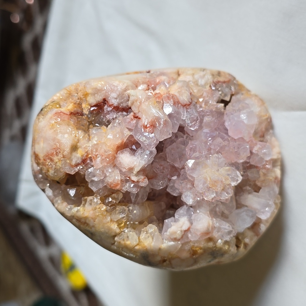 Pink Amethyst  Cluster